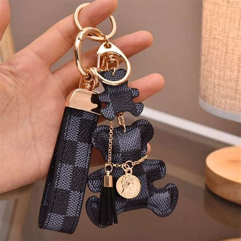 key case louis vuitton|louis vuitton teddy bear keychain.